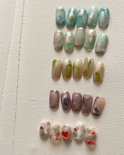 Gel couleur DinaGlow Charmeuse Effect Series [068-076]