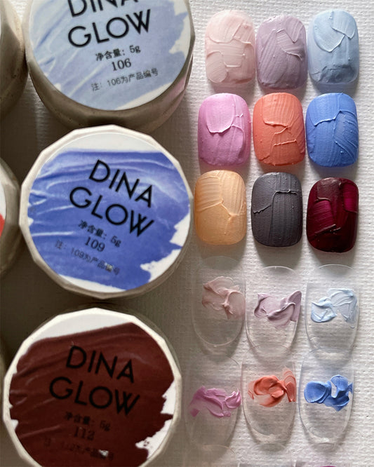 DinaGlow Stone Varnish Series Color Gel [095-121]