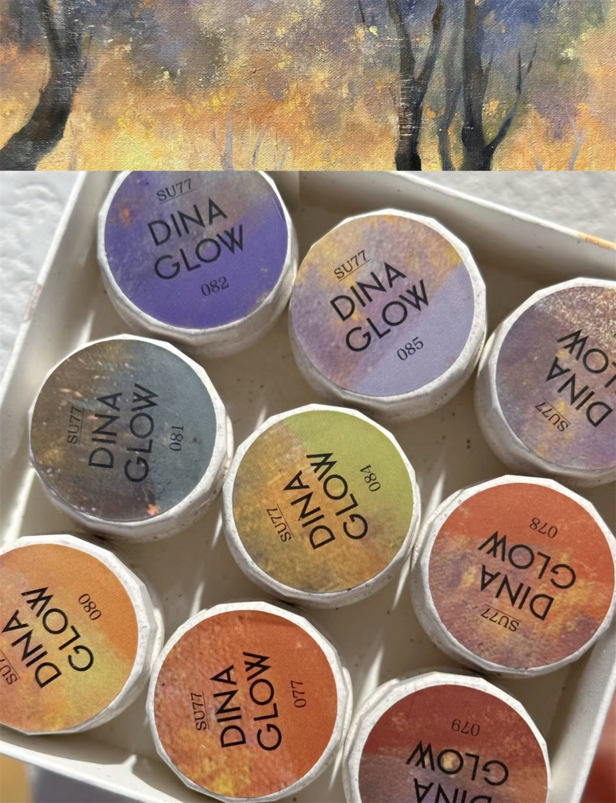 DinaGlow Painting Series Color Gel [077-085]