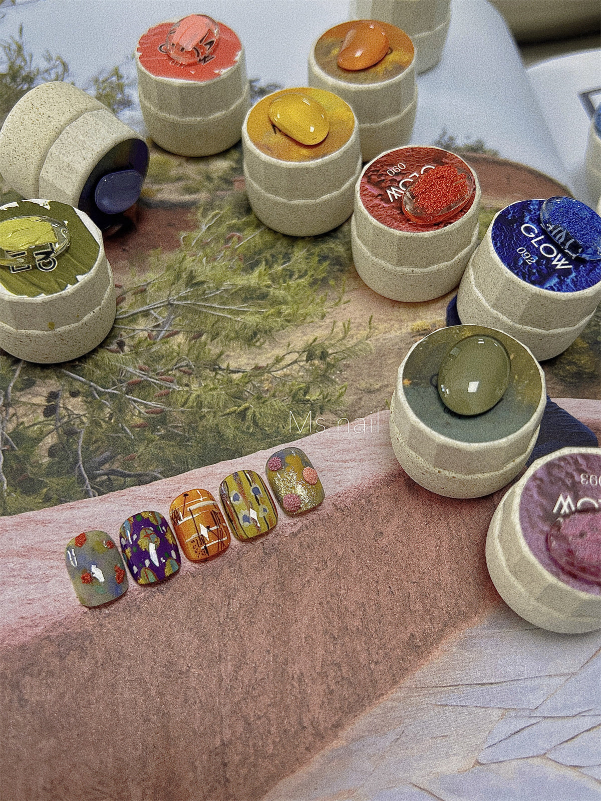 DinaGlow Painting Series Color Gel [077-085]