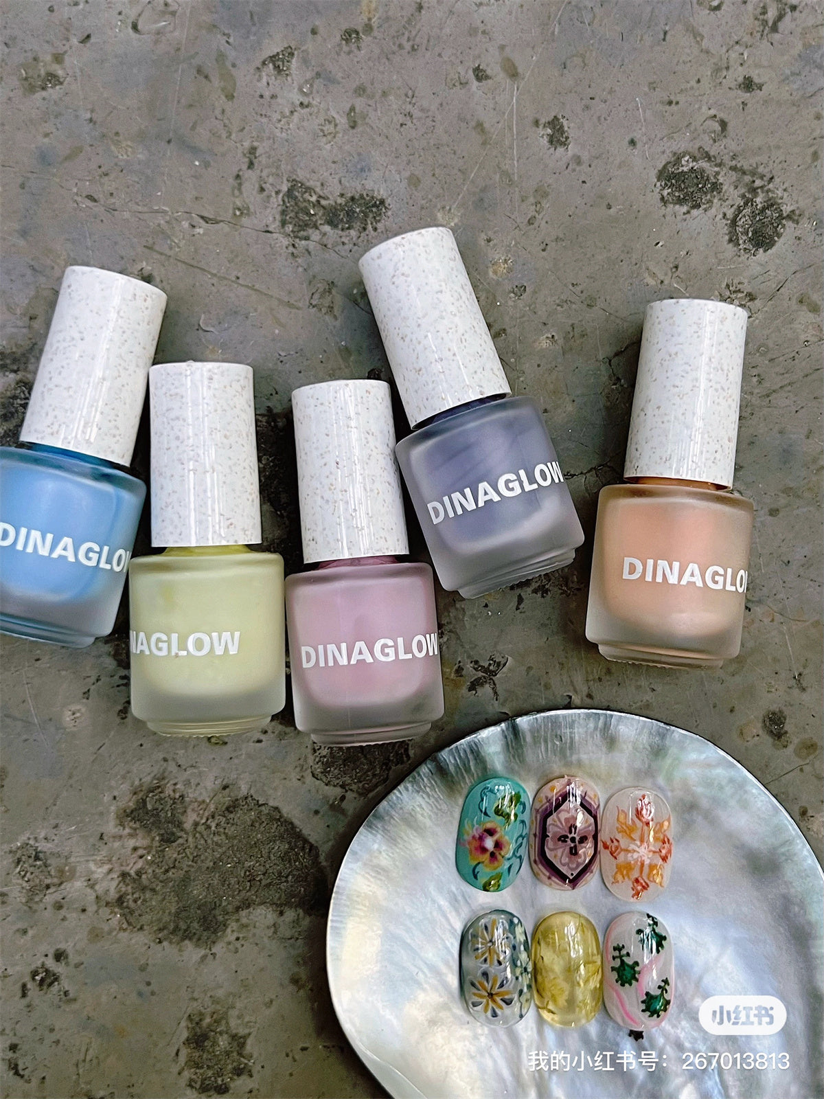 Dina Gel Macaron Mousse Blooming Ink 1-32