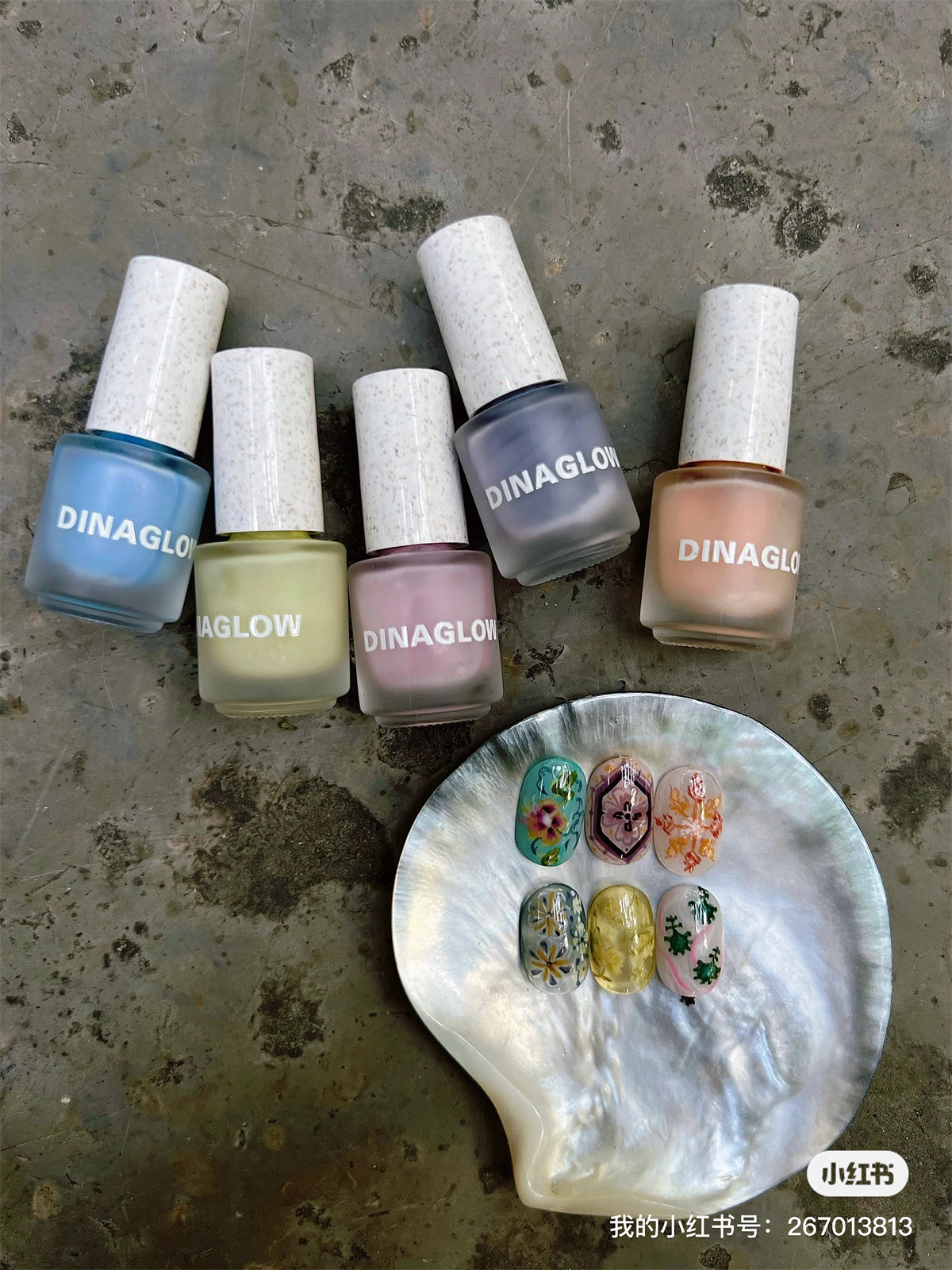Dina Gel Macaron Mousse Blooming Ink 1-32