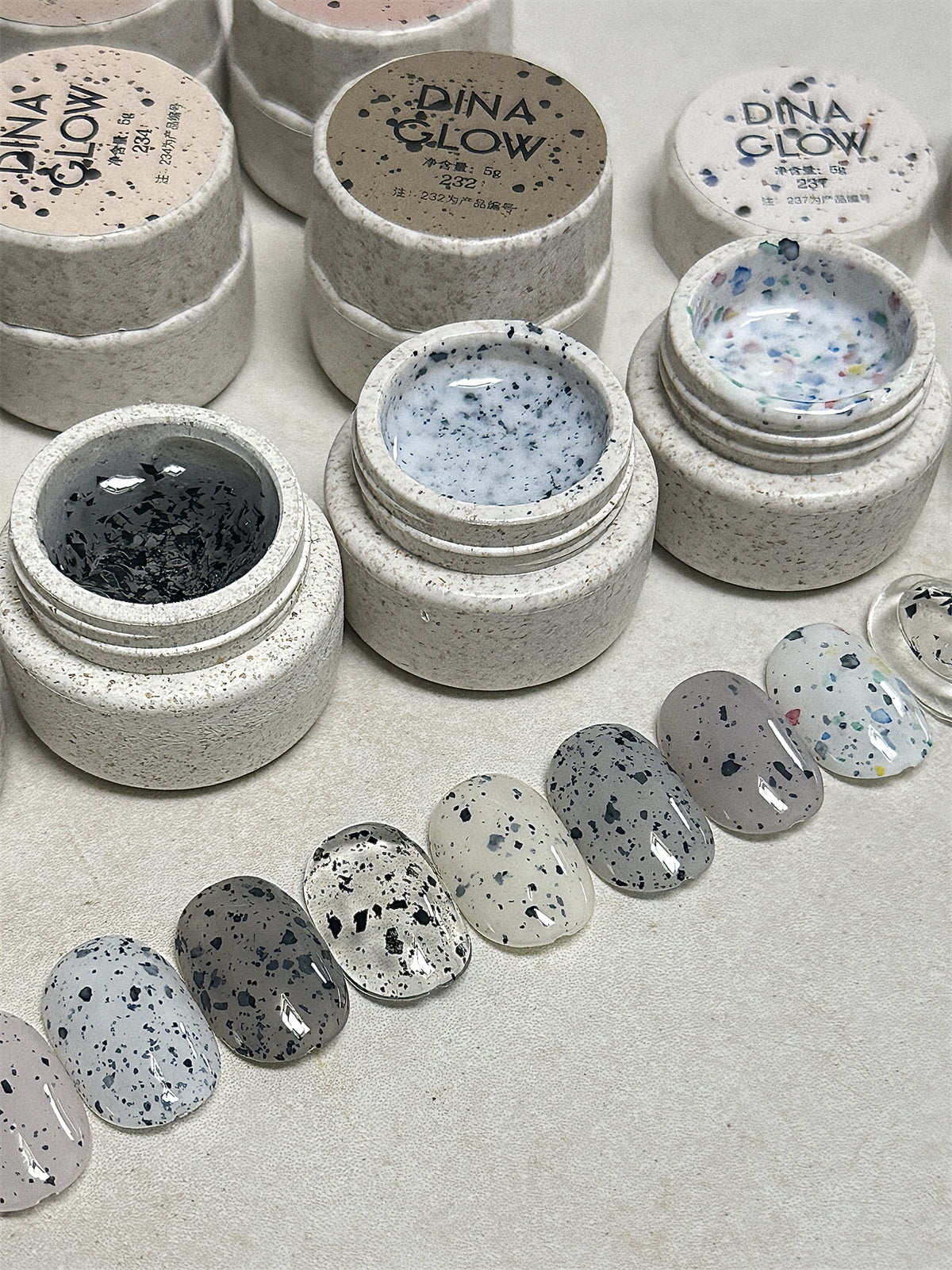DinaGlow Egg Shell Series Color Gel [230-238]
