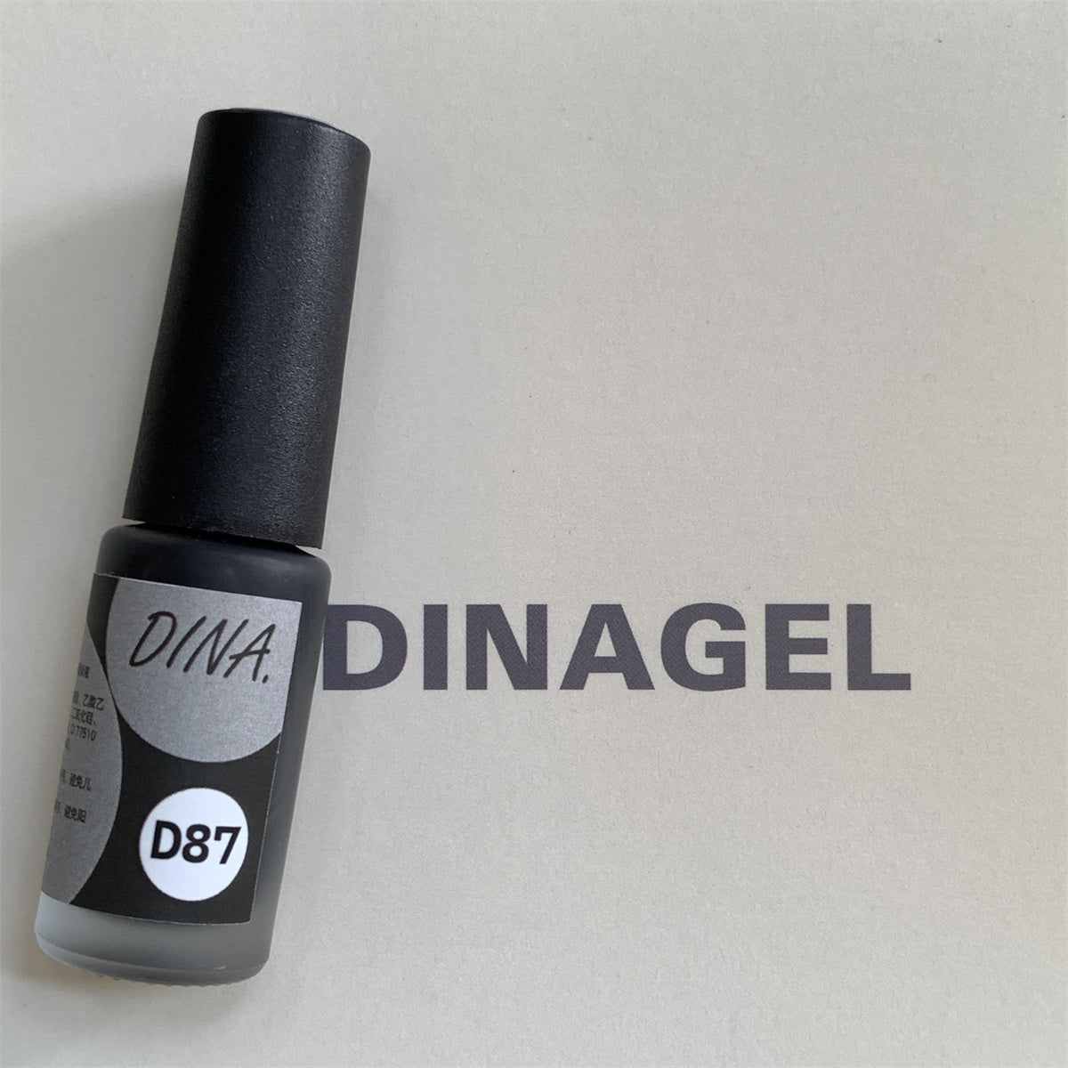 Dina Gel Mousse Blooming Ink Rich black #87