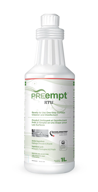 PREempt RTU Surface Disinfectant Liquid 1L