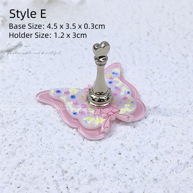 Acrylic Butterfly Nail Display Stand – Style E