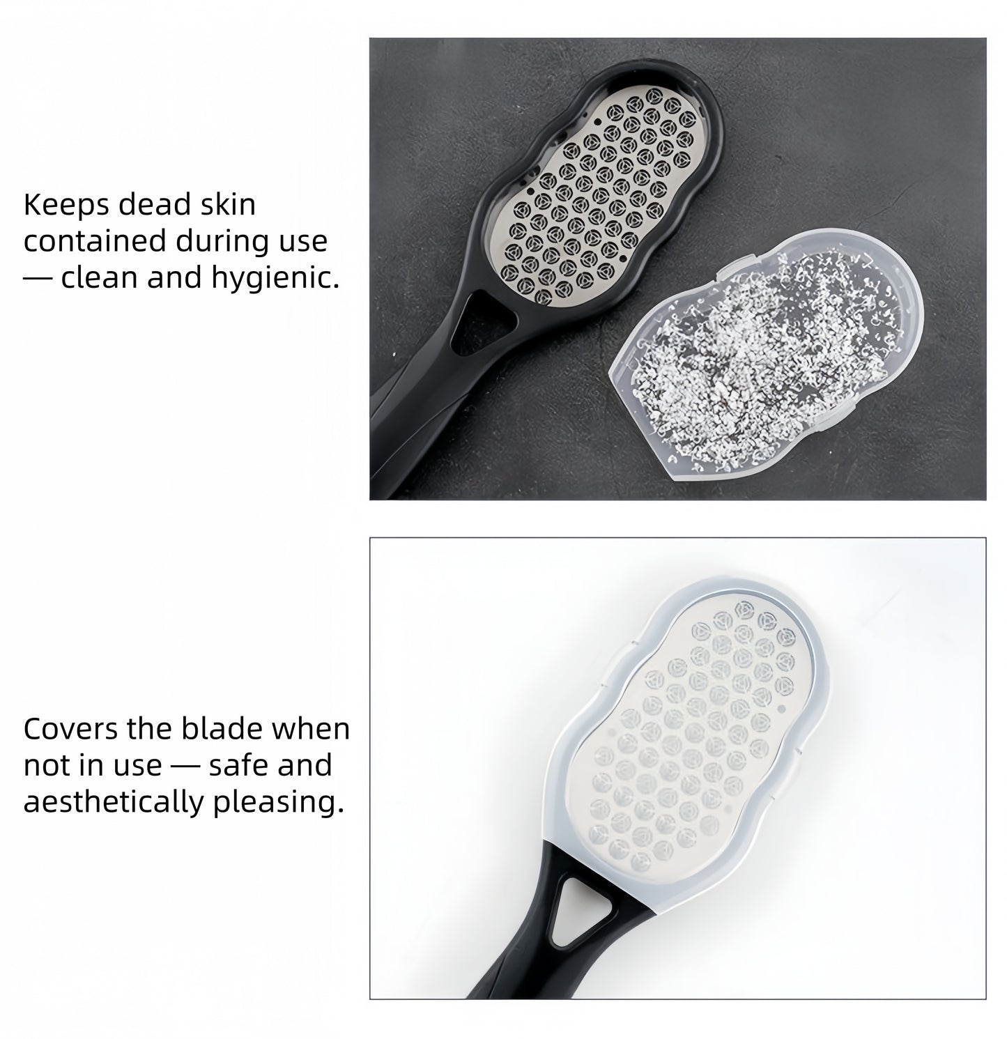 Foot File with Star Shaped Cutout