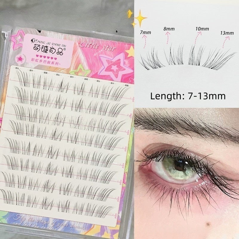 Glue Free DIY False Cluster Lashes - Lightweight Foxy Style
