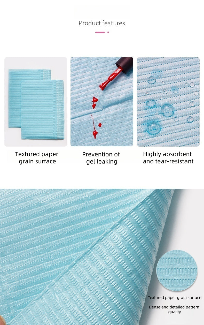 Disposable Manicure Table Pads – 125 pcs