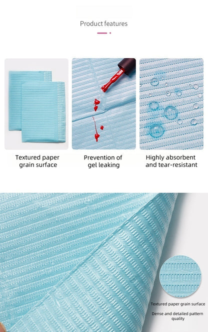 Disposable Manicure Table Pads – 125 pcs