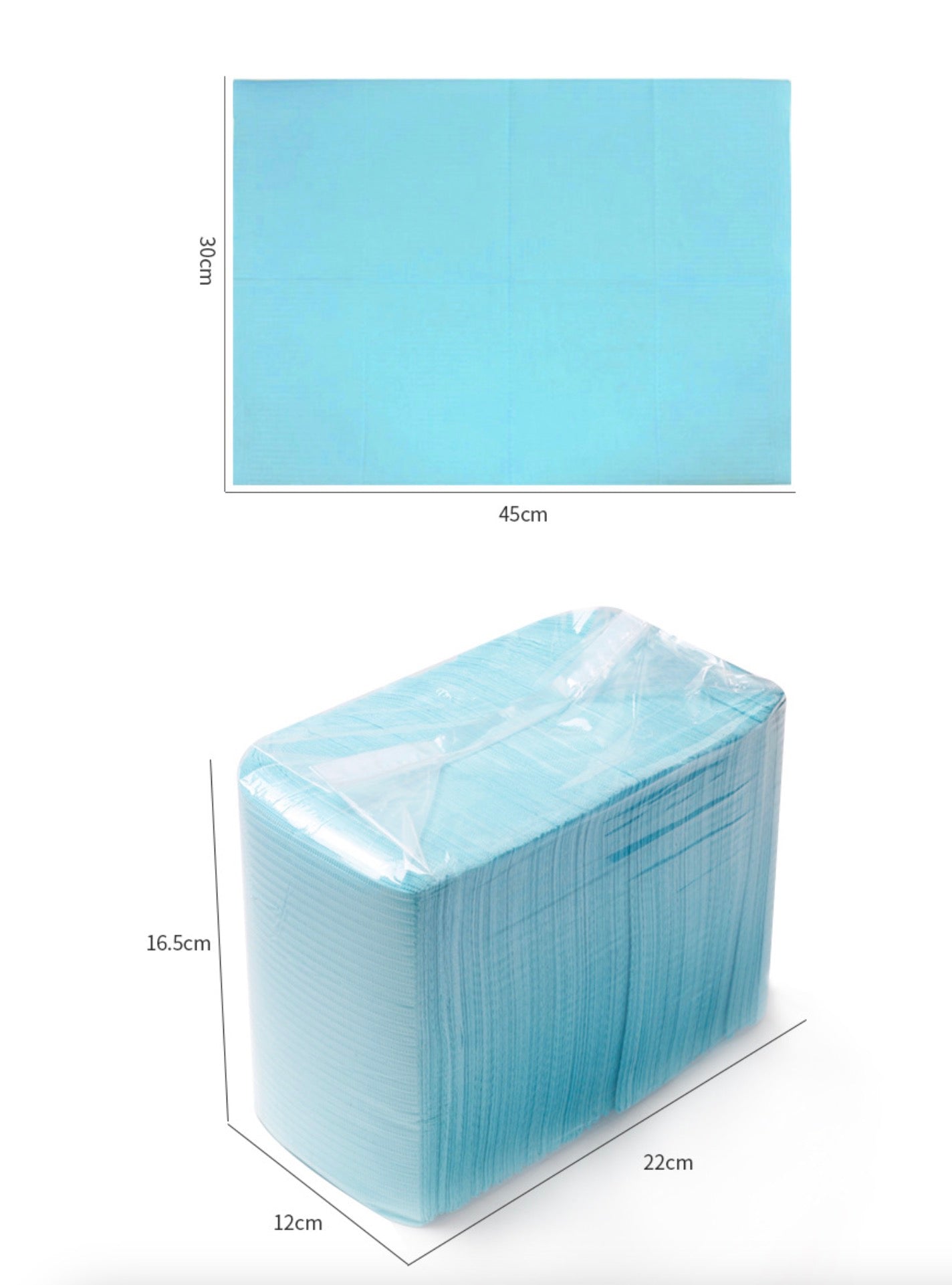 Disposable Manicure Table Pads – 125 pcs