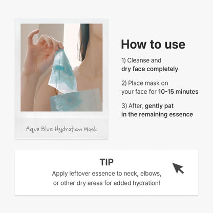 Dr.Althea Aqua Blue Hydration Mask - 4 PCS