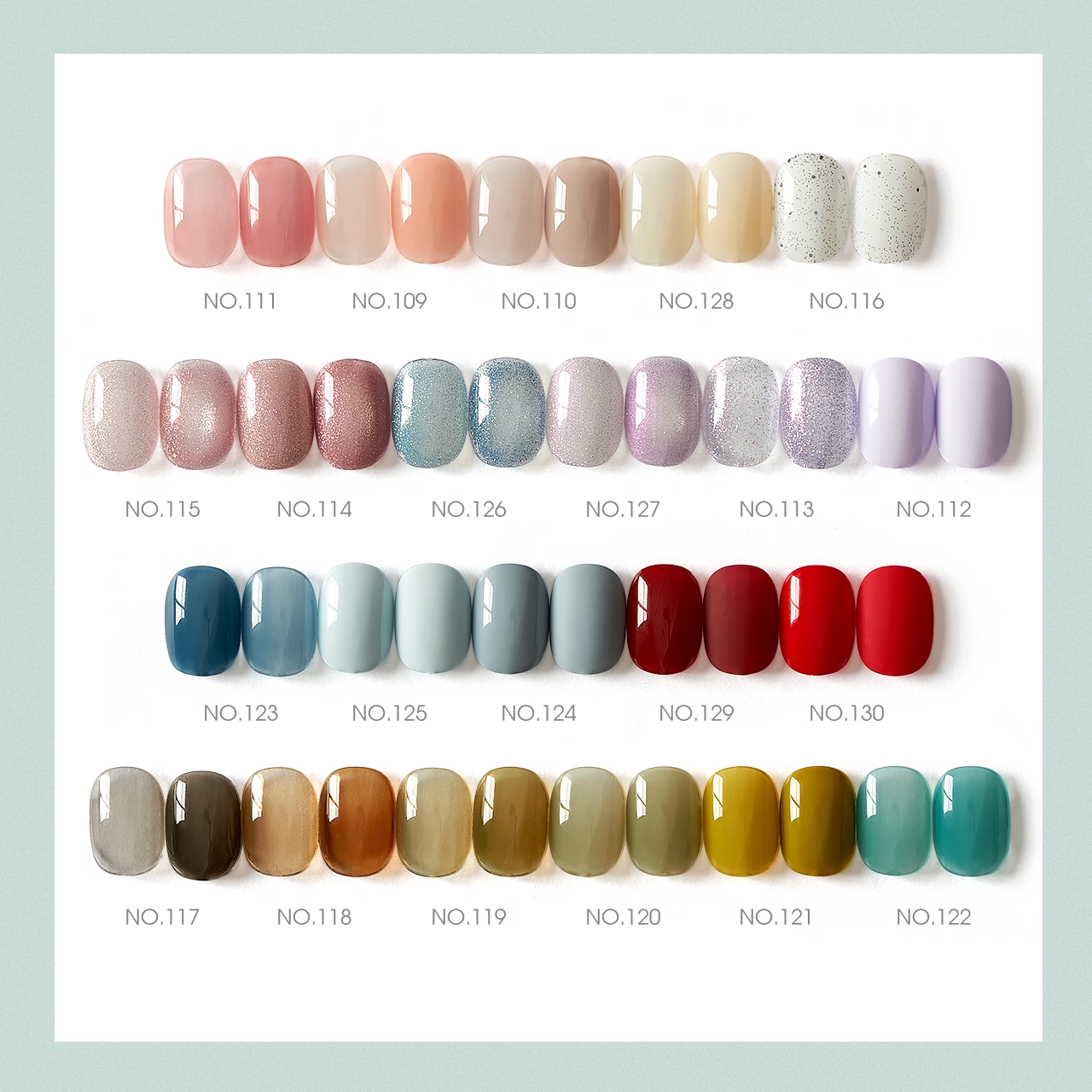 Moding "None" Series Color Gel [109-130]