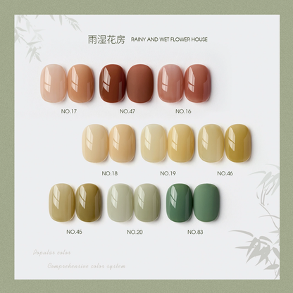 Moding "None" Color Gel Rainy Flower Series