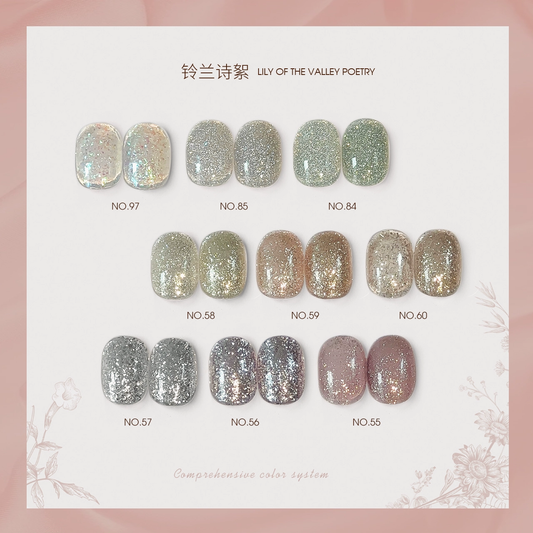 Moding "None" Color Gel Dew Shimmer Series