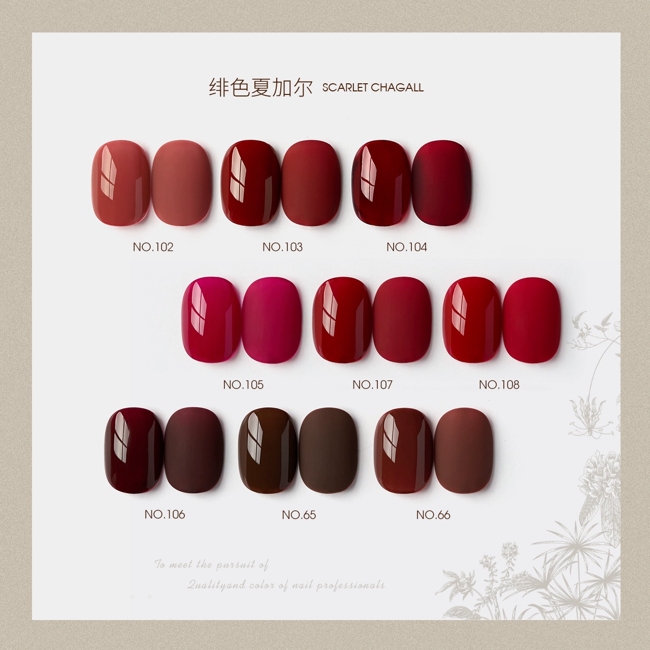 Moding "None" Color Gel Secret Red Series