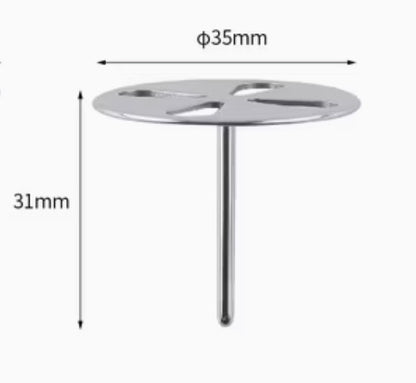 Self Cooling Hollow Stainless Steel Disc Ø35mm