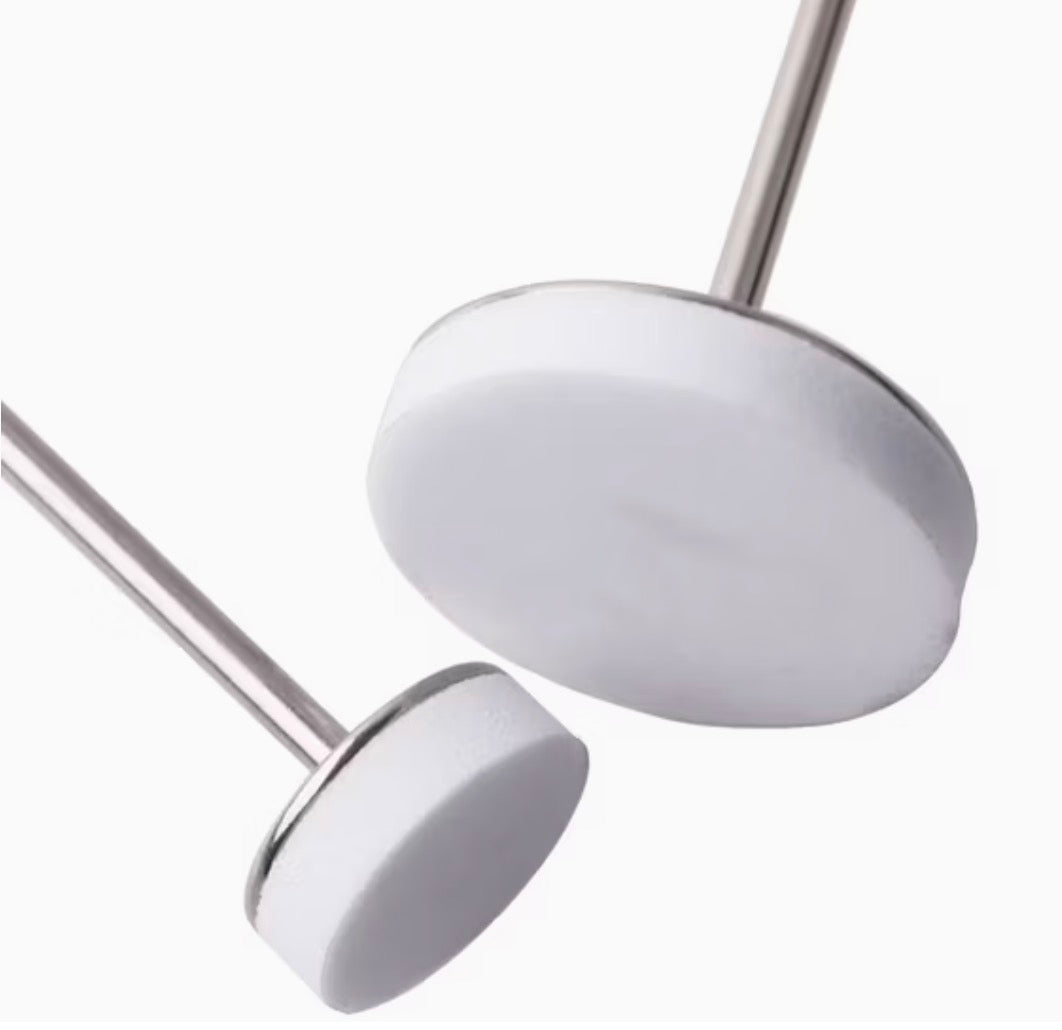 50pcs Self-adhesive Replacement Buffer Discs Ø25mm 2000 Grit