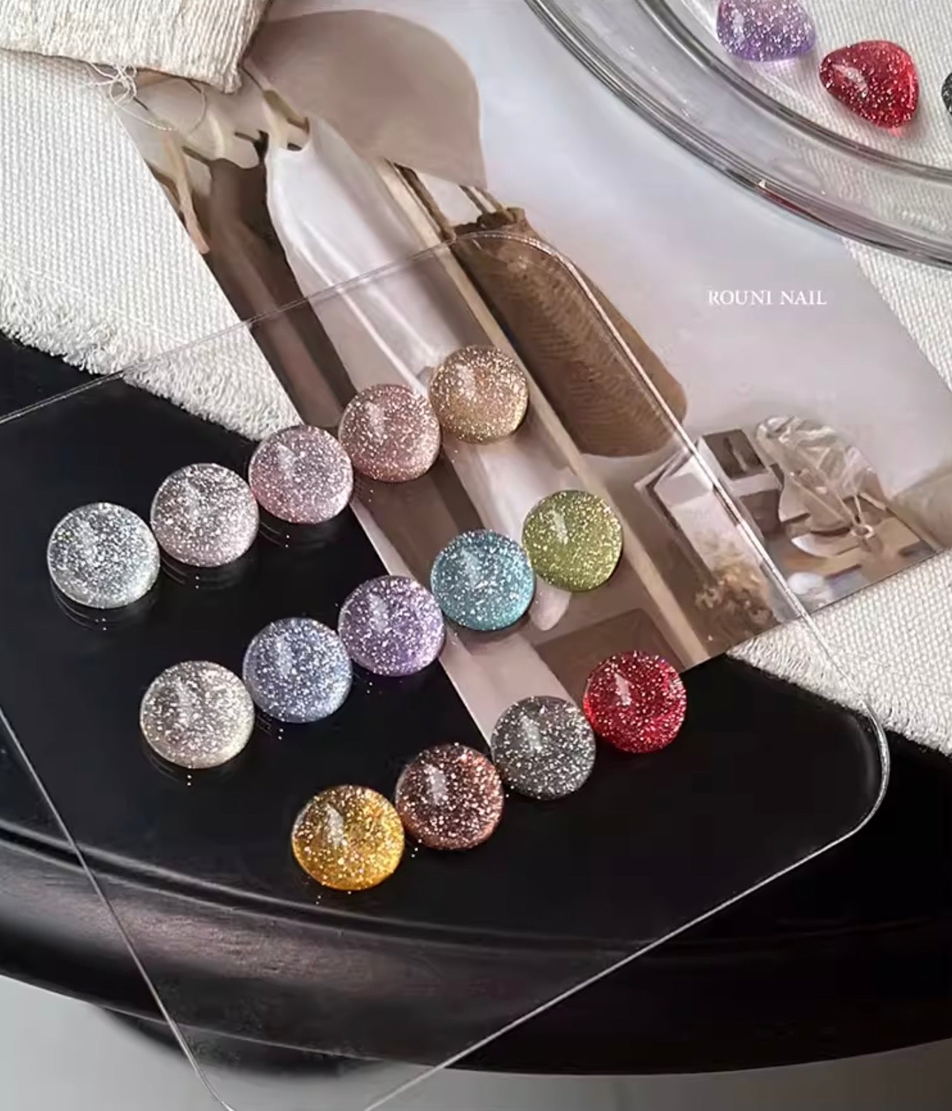 Rouni High-Density Sparkle Twilight Glitter Gel