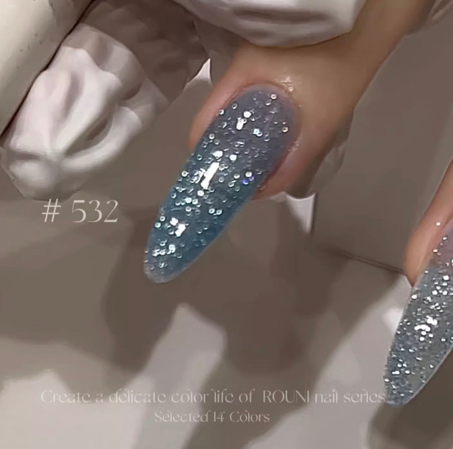 Rouni High-Density Sparkle Twilight Glitter Gel