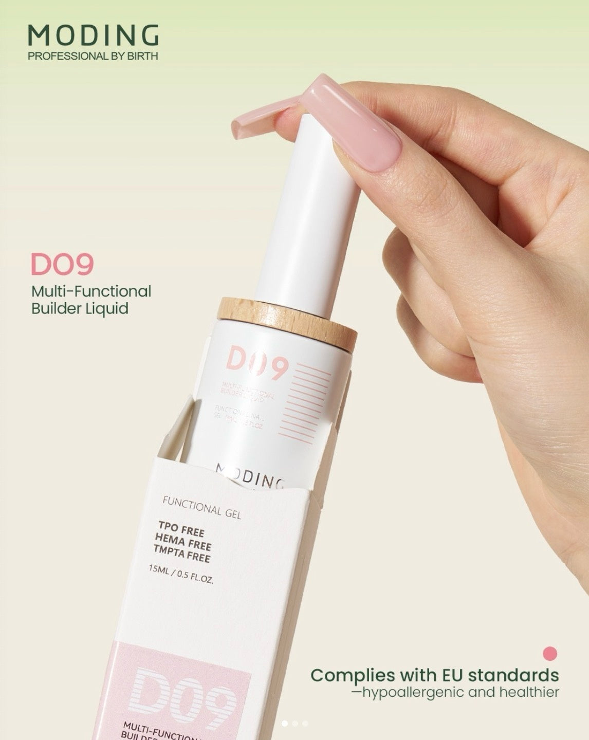 [HEMA FREE] Moding Bottled Function D09 Multi-Functional Builder Gel