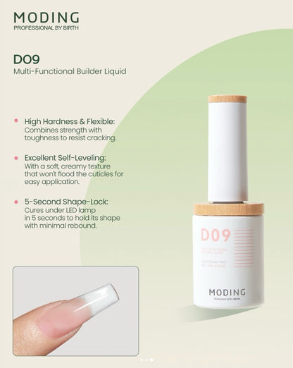 [HEMA FREE] Moding Bottled Function D09 Multi-Functional Builder Gel