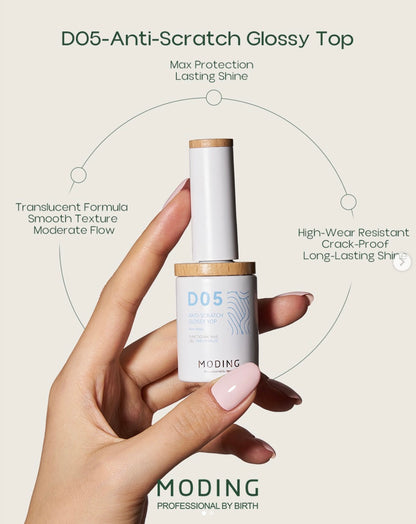 [HEMA FREE] Moding Bottled Function D05 Anti-Scratch Glossy Top Gel