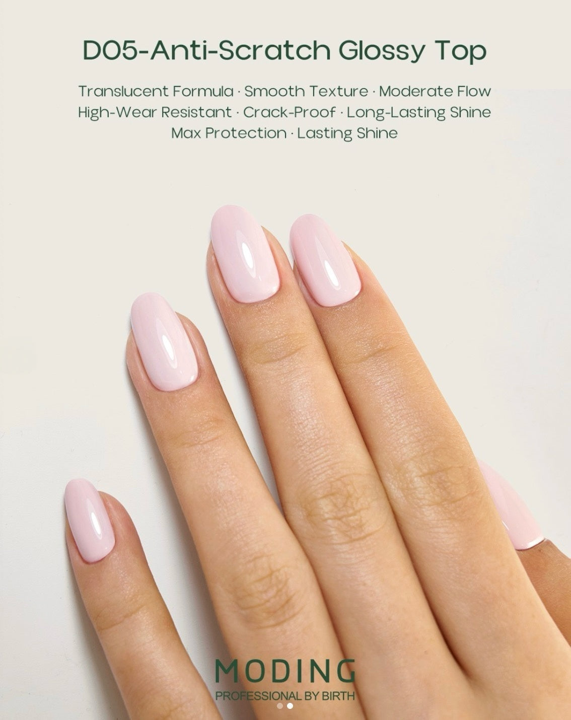 [HEMA FREE] Moding Bottled Function D05 Anti-Scratch Glossy Top Gel