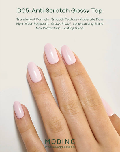 [HEMA FREE] Moding Bottled Function D05 Anti-Scratch Glossy Top Gel