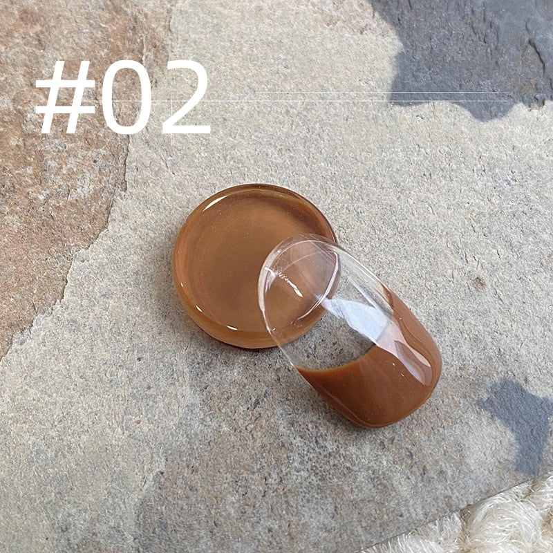 Qingyou French Tip Liner Gel - Leopard Series