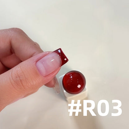 Qingyou French Tip Liner Gel - Red Series