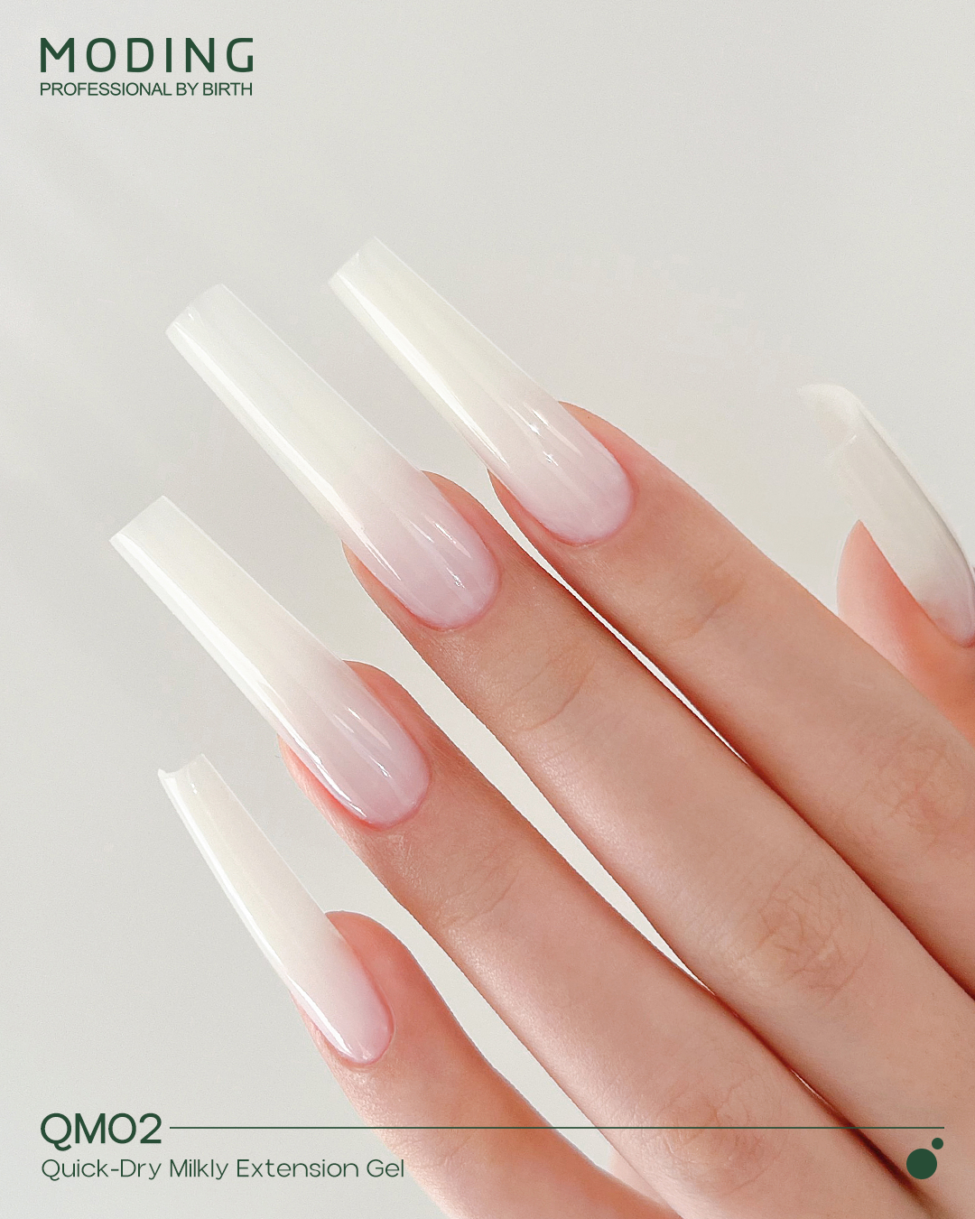 Moding High Hardness Colored Extension Gel - Pure Nude Series (12 Colors)