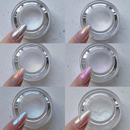 High-Shine Moonlight Pearl Chrome Powder