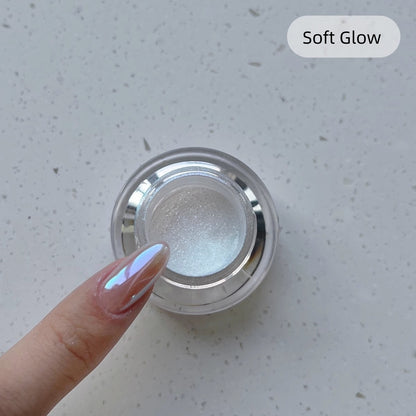 High-Shine Moonlight Pearl Chrome Powder