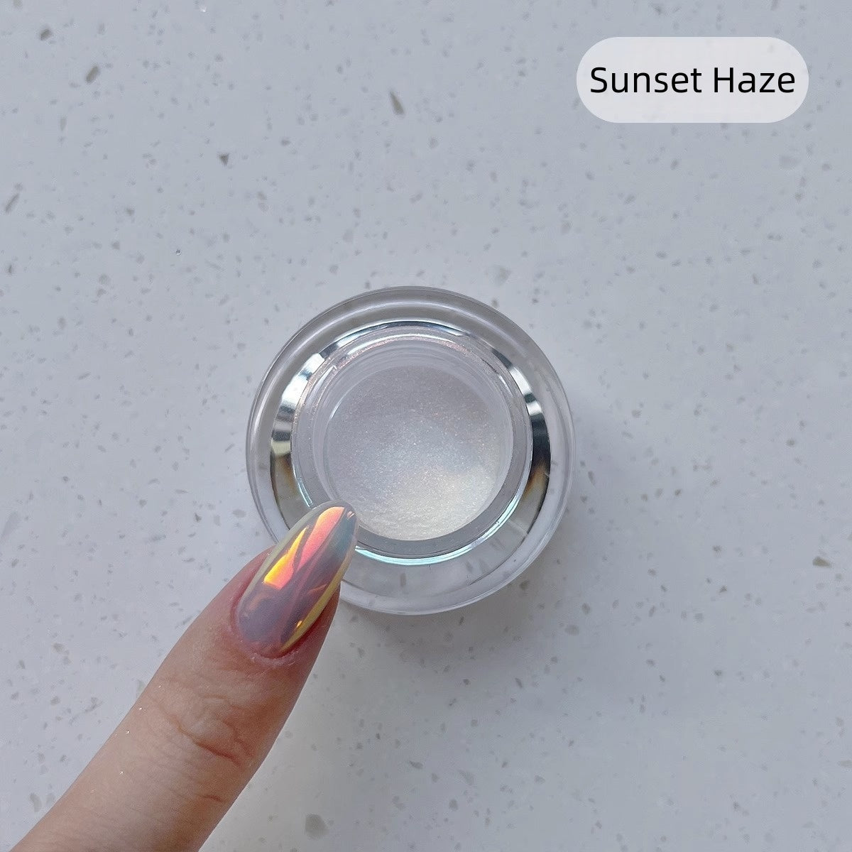 High-Shine Moonlight Pearl Chrome Powder