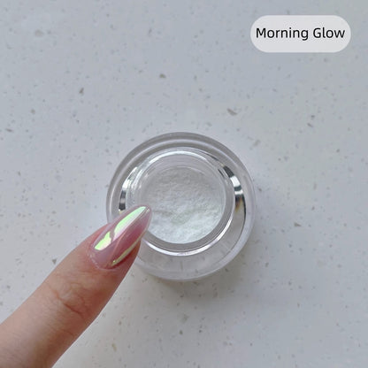 High-Shine Moonlight Pearl Chrome Powder