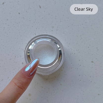 High-Shine Moonlight Pearl Chrome Powder