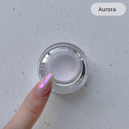 High-Shine Moonlight Pearl Chrome Powder