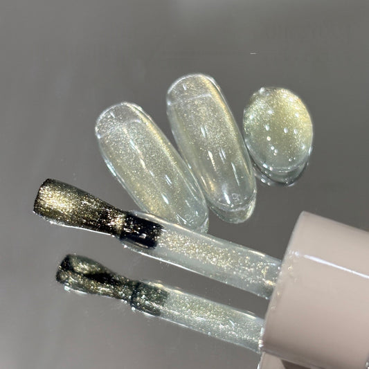 Qingyou Champagne Diamond Cat Eye Gel