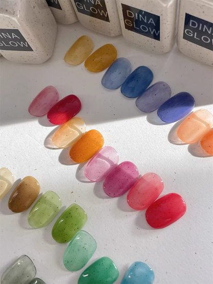 DINAGLOW Berry Grain Series Sheer Color Gel