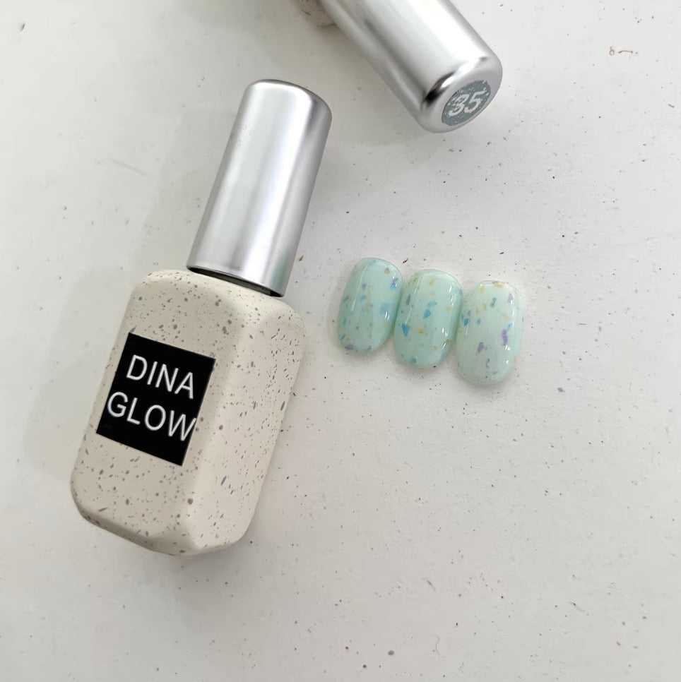 DINAGLOW Rainbow Frost Series Color Gel