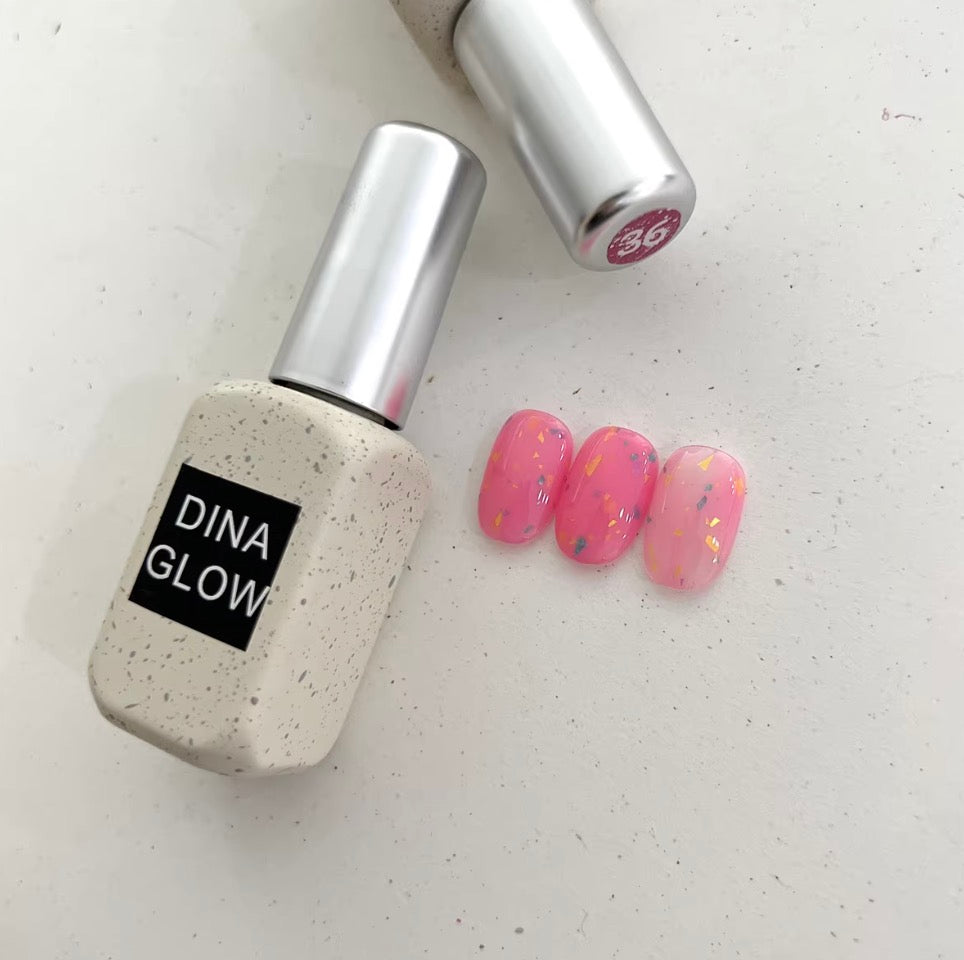 DINAGLOW Rainbow Frost Series Color Gel