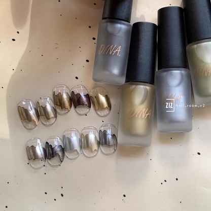 Dina Gel Mousse Blooming Ink Vintage Pearl Metallic Series [205-214]