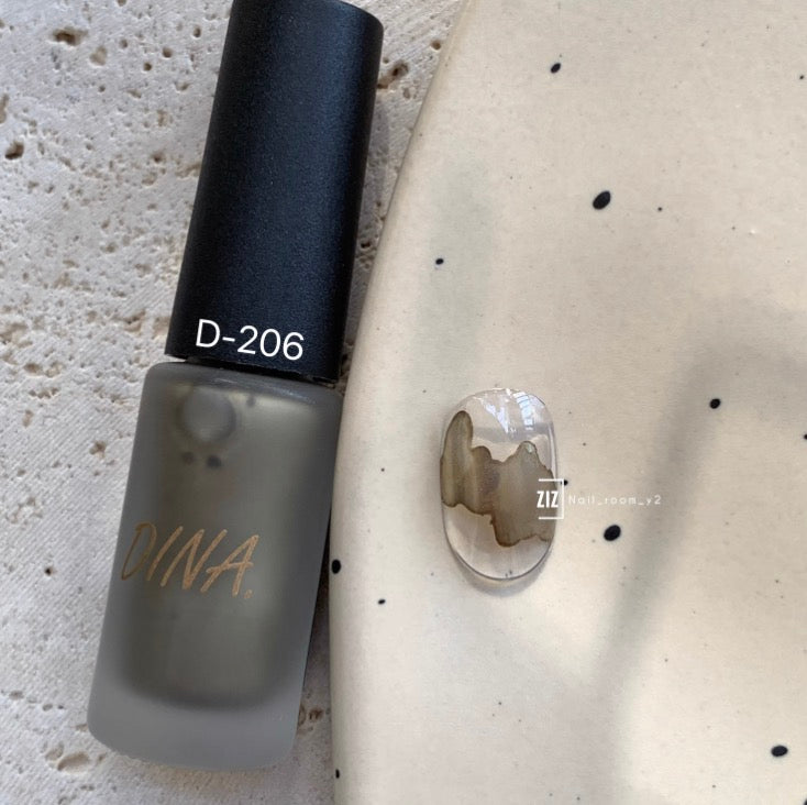 Dina Gel Mousse Blooming Ink Vintage Pearl Metallic Series [205-214]