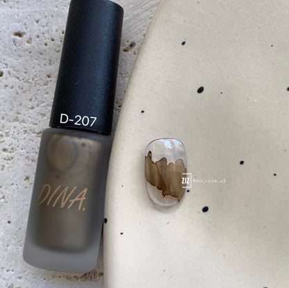 Dina Gel Mousse Blooming Ink Vintage Pearl Metallic Series [205-214]