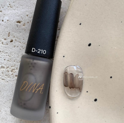 Dina Gel Mousse Blooming Ink Vintage Pearl Metallic Series [205-214]