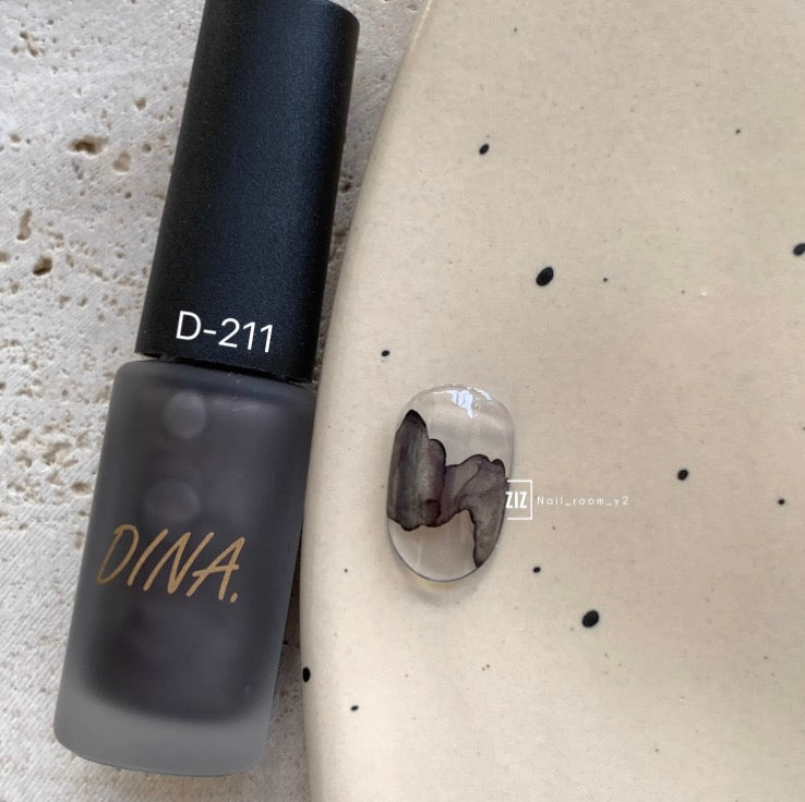 Dina Gel Mousse Blooming Ink Vintage Pearl Metallic Series [205-214]