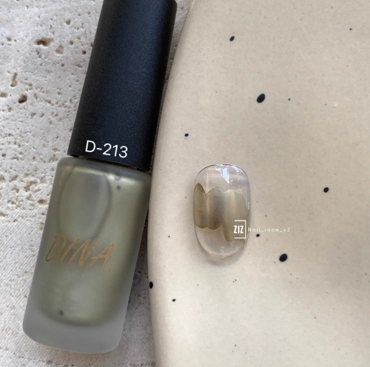 Dina Gel Mousse Blooming Ink Vintage Pearl Metallic Series [205-214]