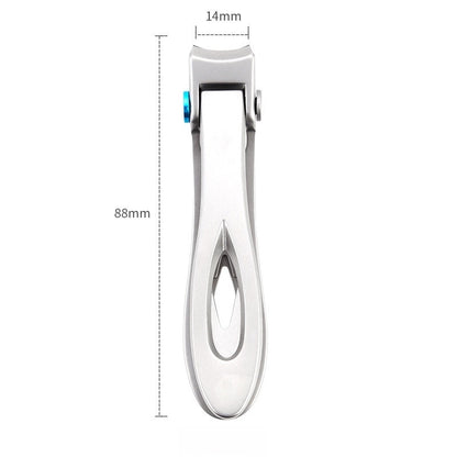 Professional Stainless Steel Heavy-Duty Wide Jaw Nail Clipper - Large
