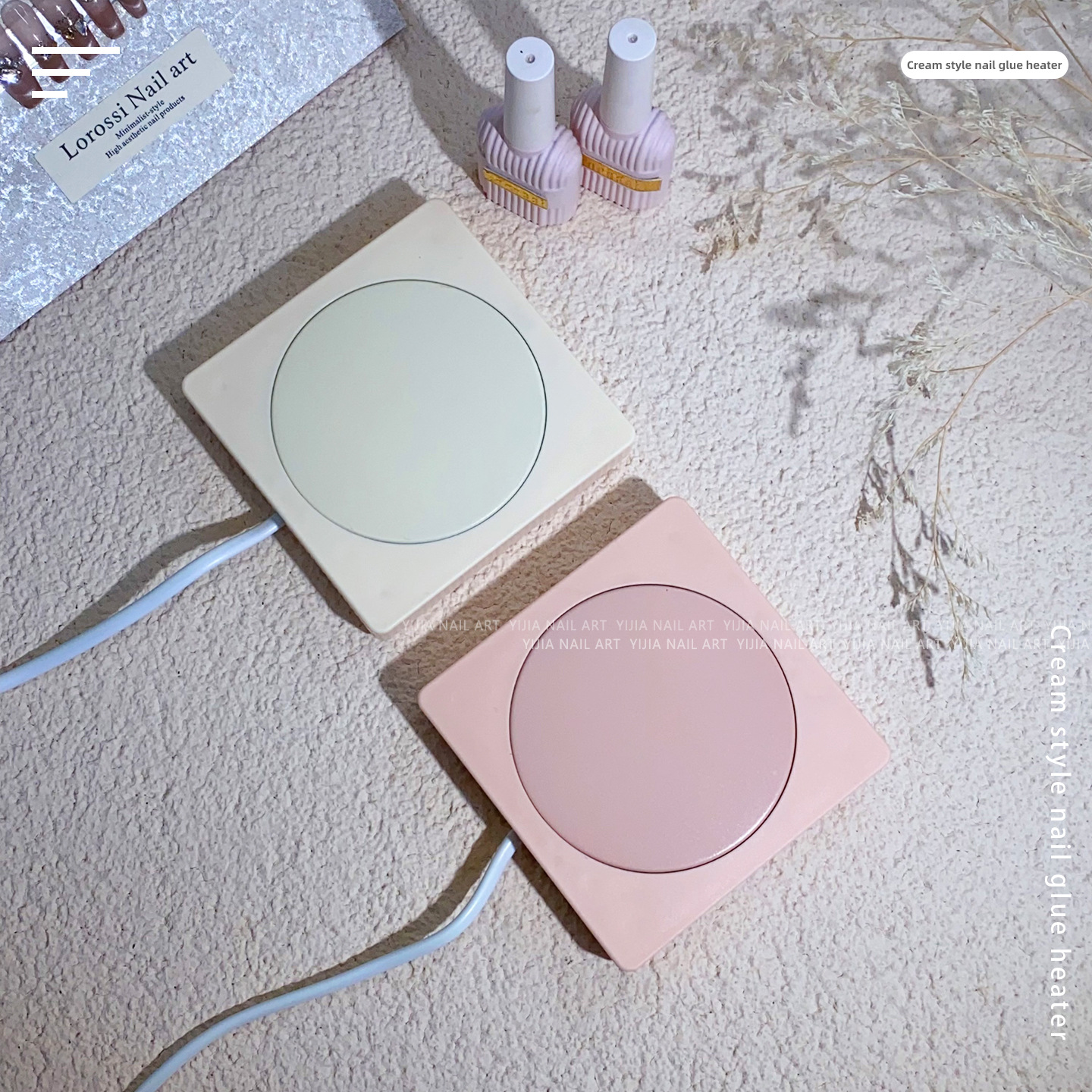 Nail Gel Warming Pad – Smart Heating Mat for Gel Polish & Builder Gel (Gravity Sensor)